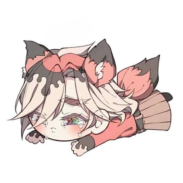 Ảnh chibi Douma biểu cảm siêu đáng yêu