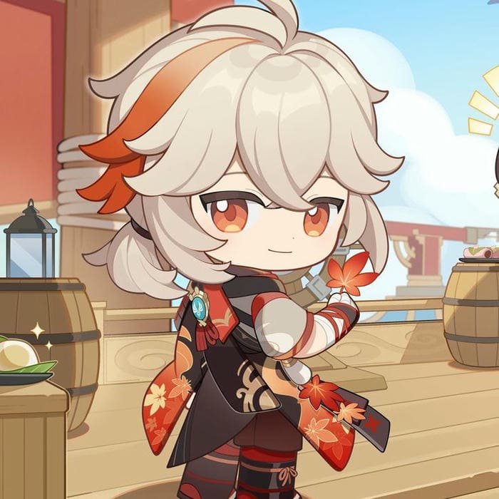 Ảnh chibi Kazuha cute