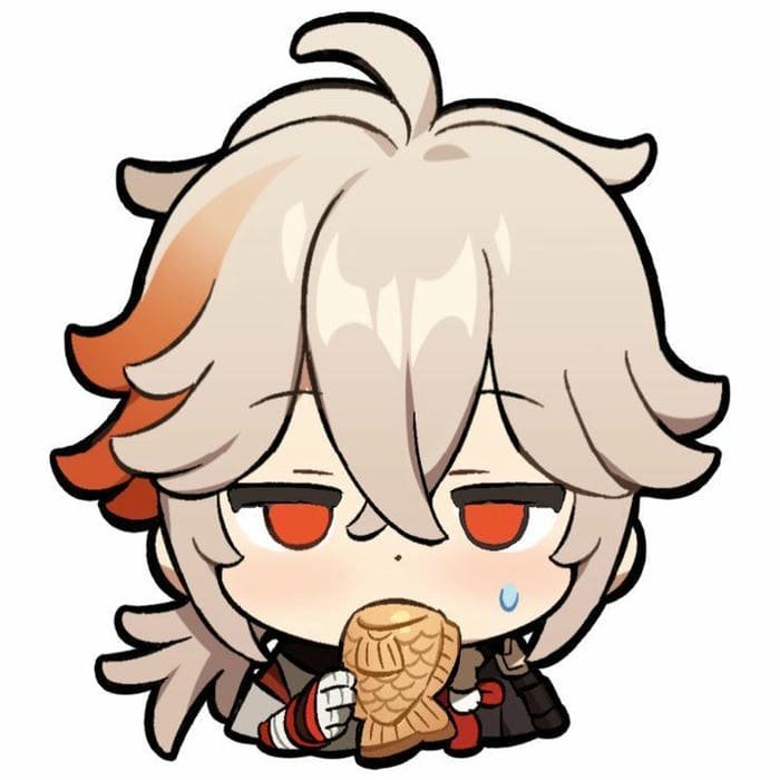 Ảnh chibi Kazuha siêu cute