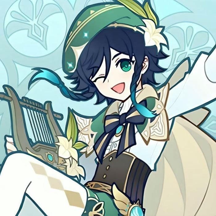 Ảnh chibi Venti dễ thương
