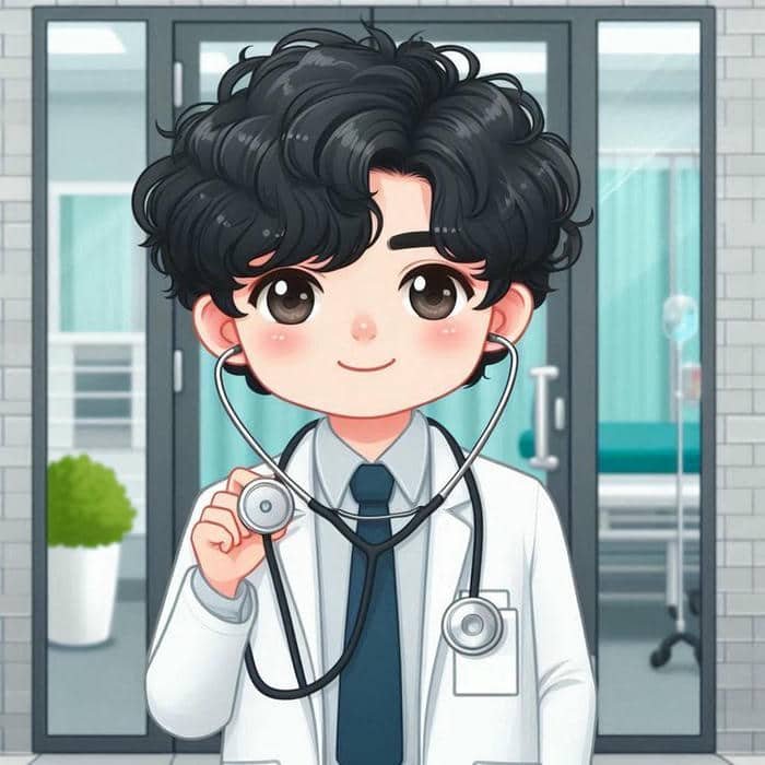 Ảnh hình chibi bác sĩ