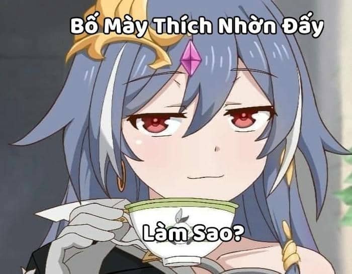 Ảnh meme anime cười khinh bỉ