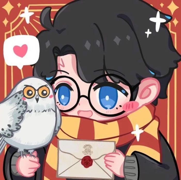 Chibi Harry Potter cute