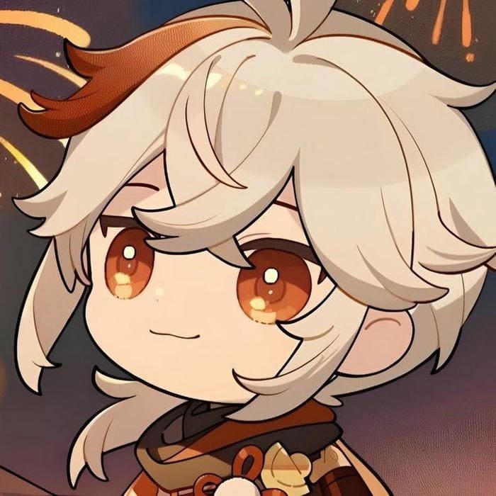 Chibi Kazuha siêu dễ thương