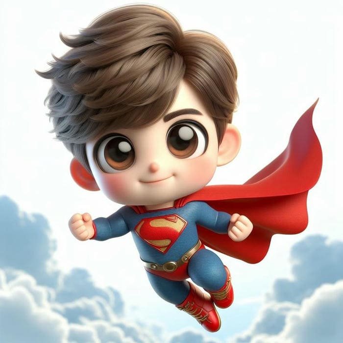 Chibi Superman siêu cute