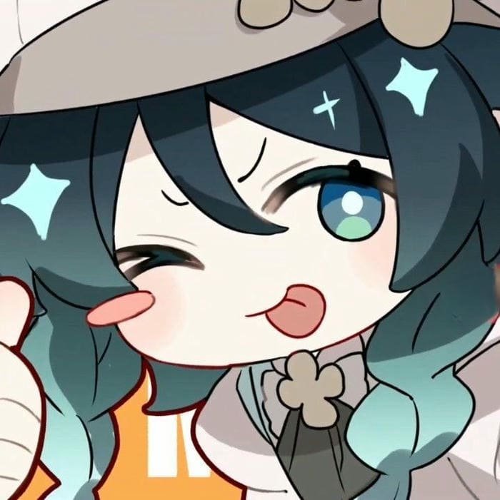 Chibi Venti biêu cảm tinh nghịch đáng yêu