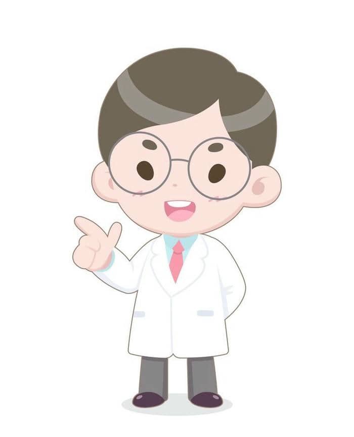 Chibi bác sĩ hoạt hình siêu cute