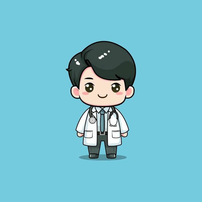 Chibi bác sĩ siêu đáng yêu