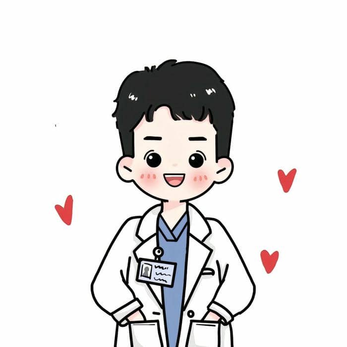 Chibi hình bác sĩ nam cute