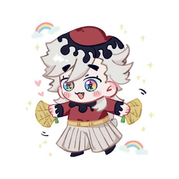 Hình Douma chibi siêu dễ thương