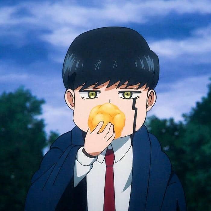 Hình ảnh Mashle chibi biểu cảm đáng yêu