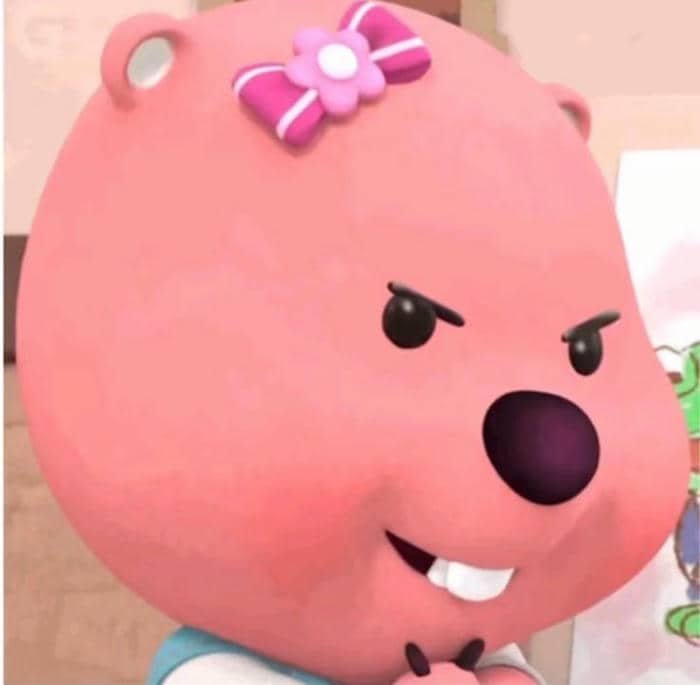 Hình meme Loopy cười gian xảo