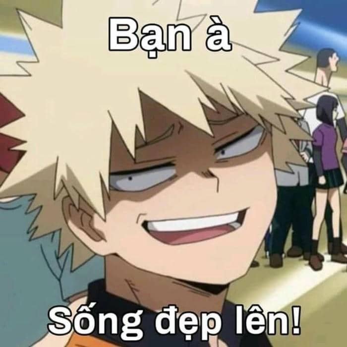 Hình meme anime cười khinh bỉ
