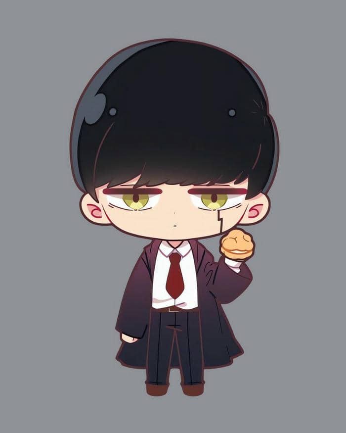 Hình vẽ chibi Mashle siêu đáng yêu