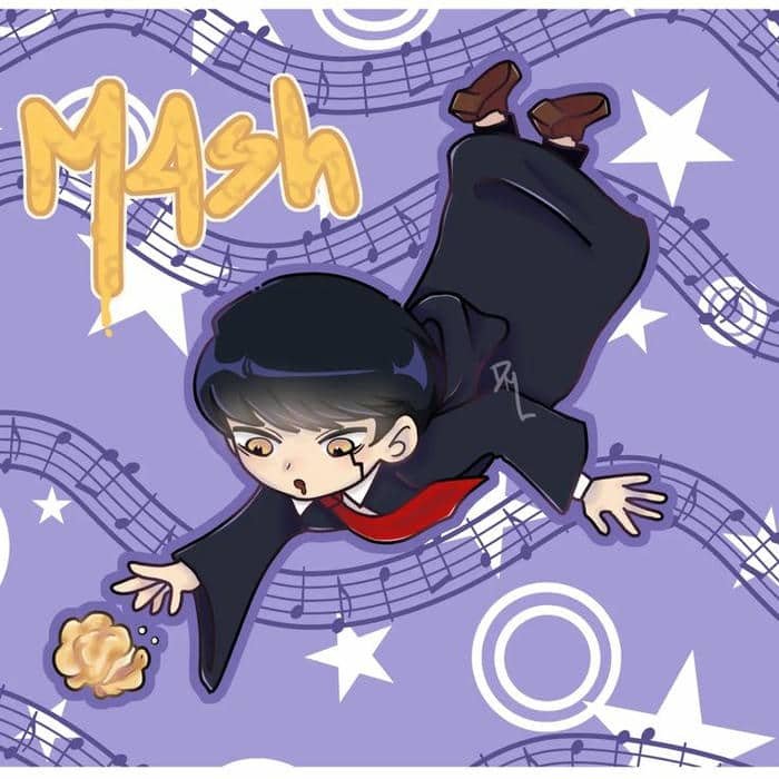 Mash Burndead chibi đáng yêu