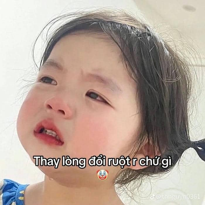 Meme dỗi người yêu