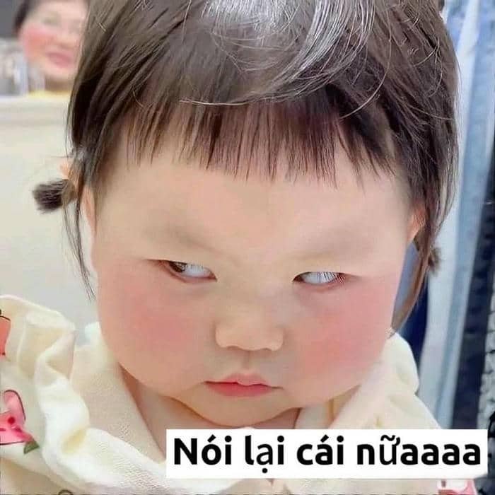 Meme giận dỗi cute