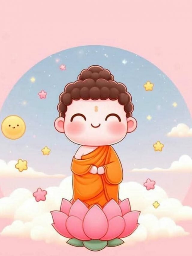 Hình phật chibi cute đáng yêu