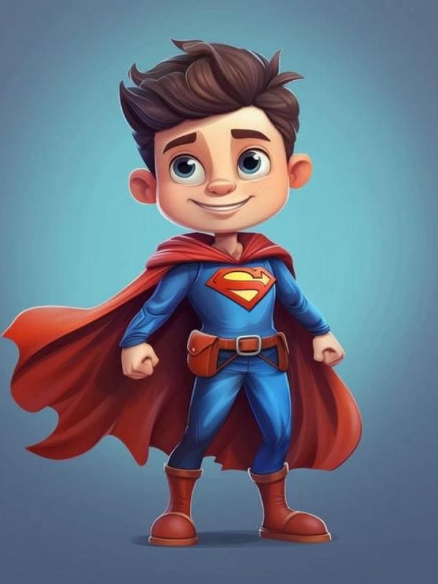 Superman chibi siêu cool ngầu
