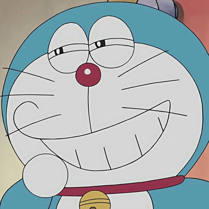 Ảnh meme Doraemon cười nham hiểm