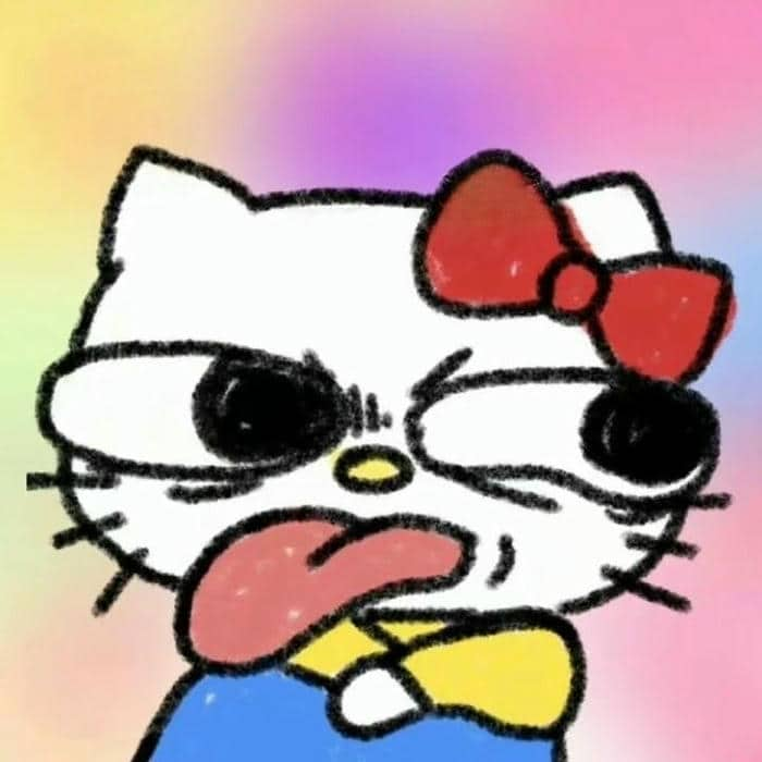 Ảnh meme Hello Kitty