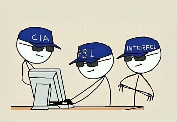 Ảnh meme hình fbi (2)