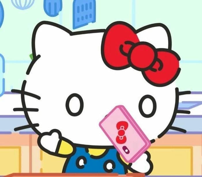 Hello Kitty meme hoảng hốt