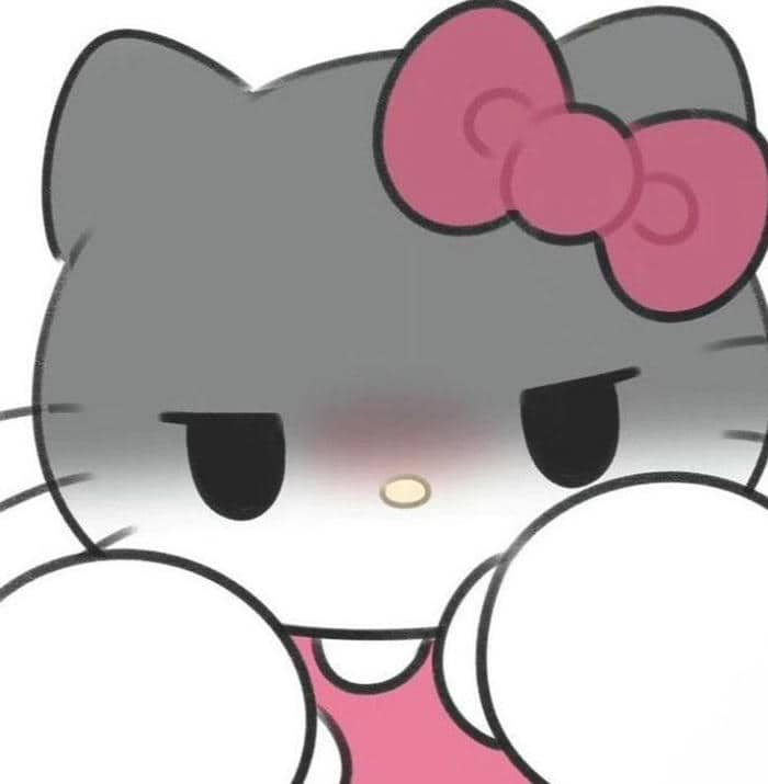 Hình ảnh meme Hello Kitty