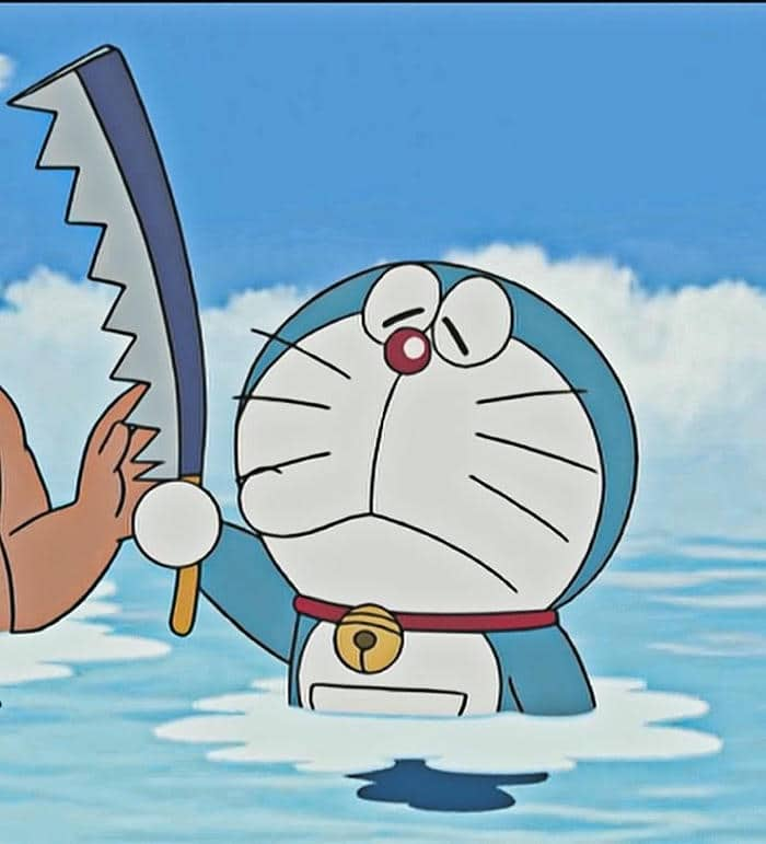 Meme Doraemon bất lực