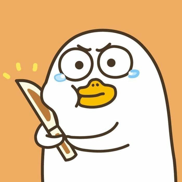 Meme ảnh con vịt cầm sao