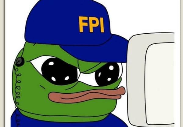 Meme ếch xanh fbi