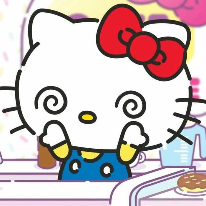 Meme hình ảnh Hello Kitty