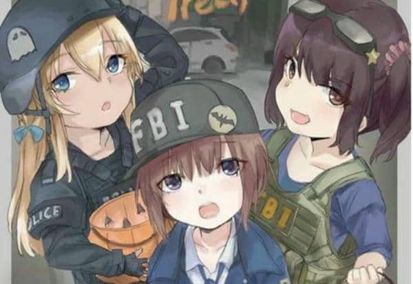 Meme hình anime fbi