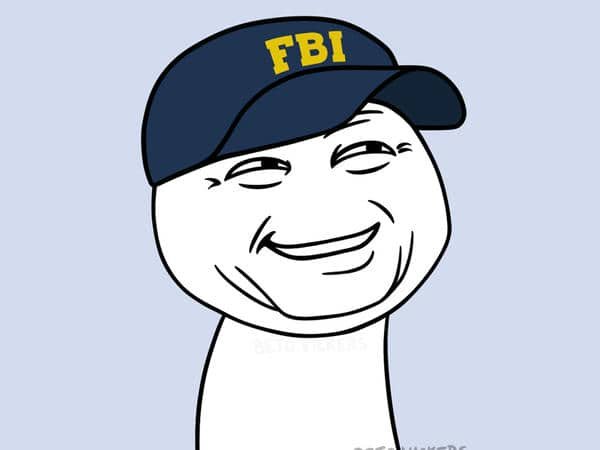 Meme hình fbi hài hước