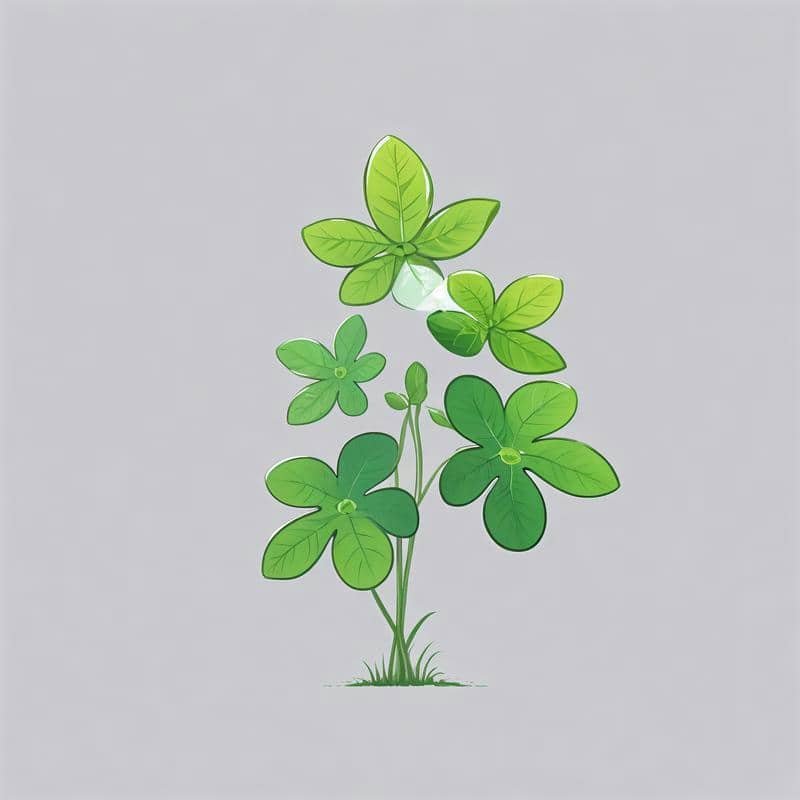 ảnh cỏ 4 lá may mắn đẹp