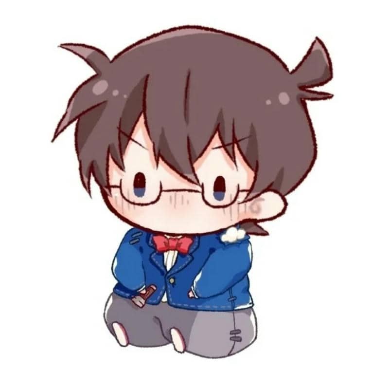 ảnh conan anime chibi