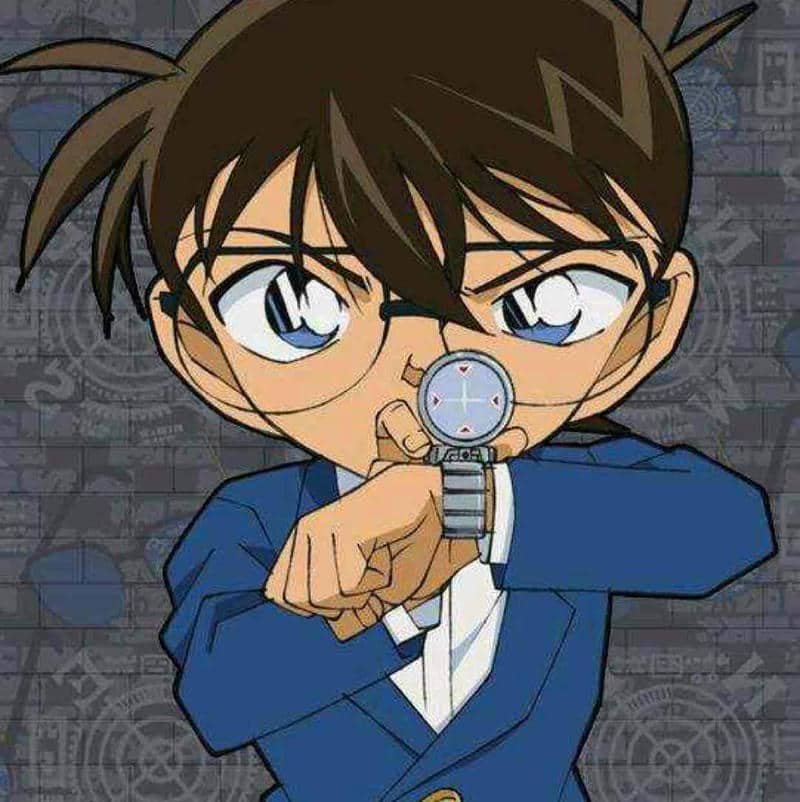ảnh conan cute chibi
