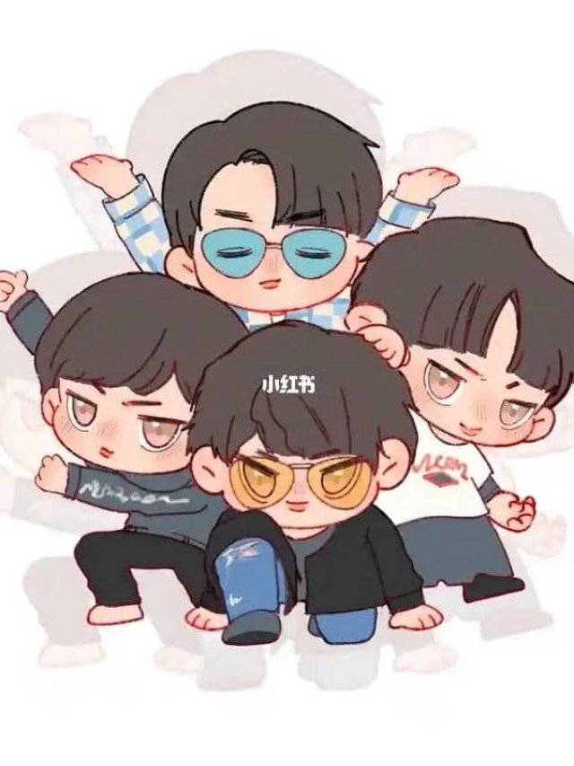 ảnh 4 người bạn thân cute
