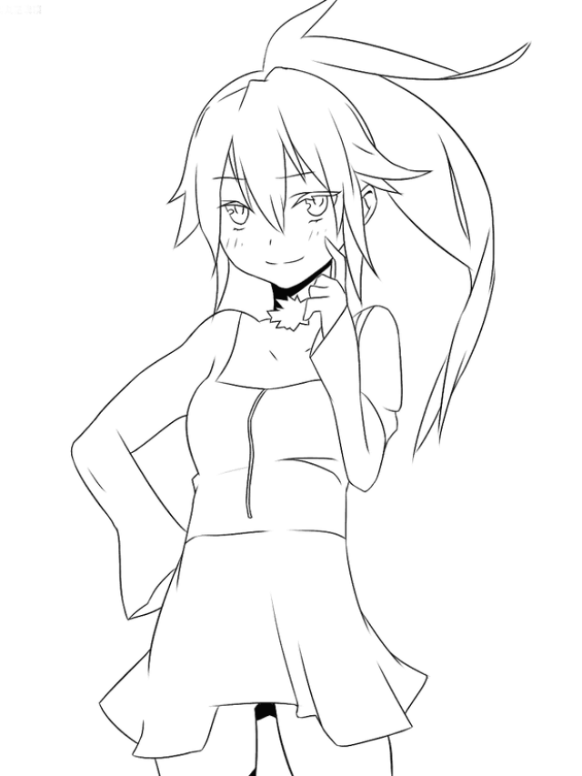 tô màu tranh anime