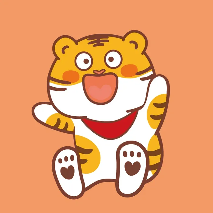 dễ thương hổ béo chibi