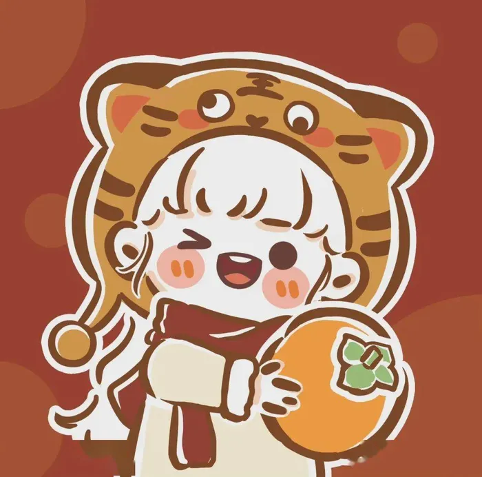 hình hổ mập chibi cute