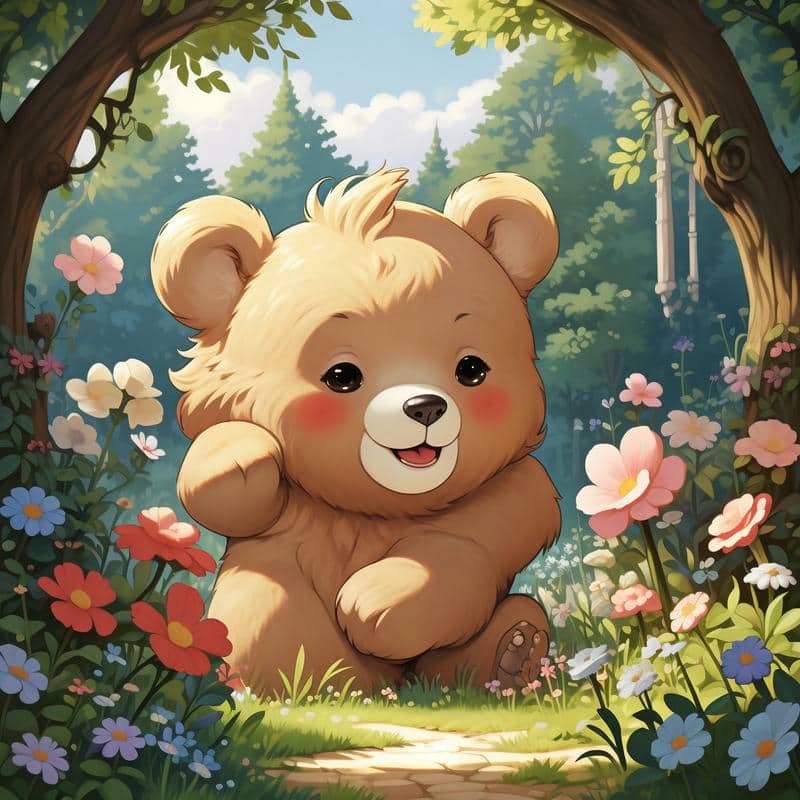 hình nền gấu trắng