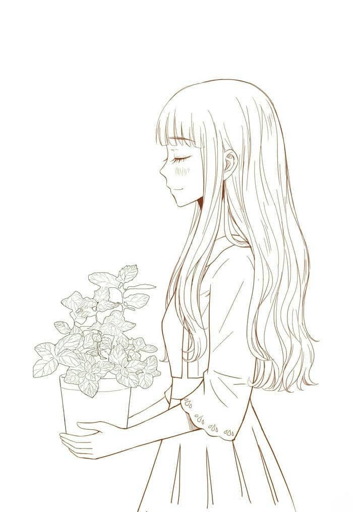 in tranh anime