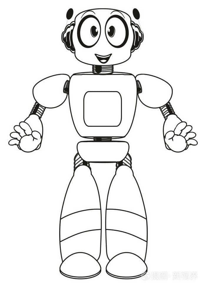 tranh tô màu siêu nhân robot