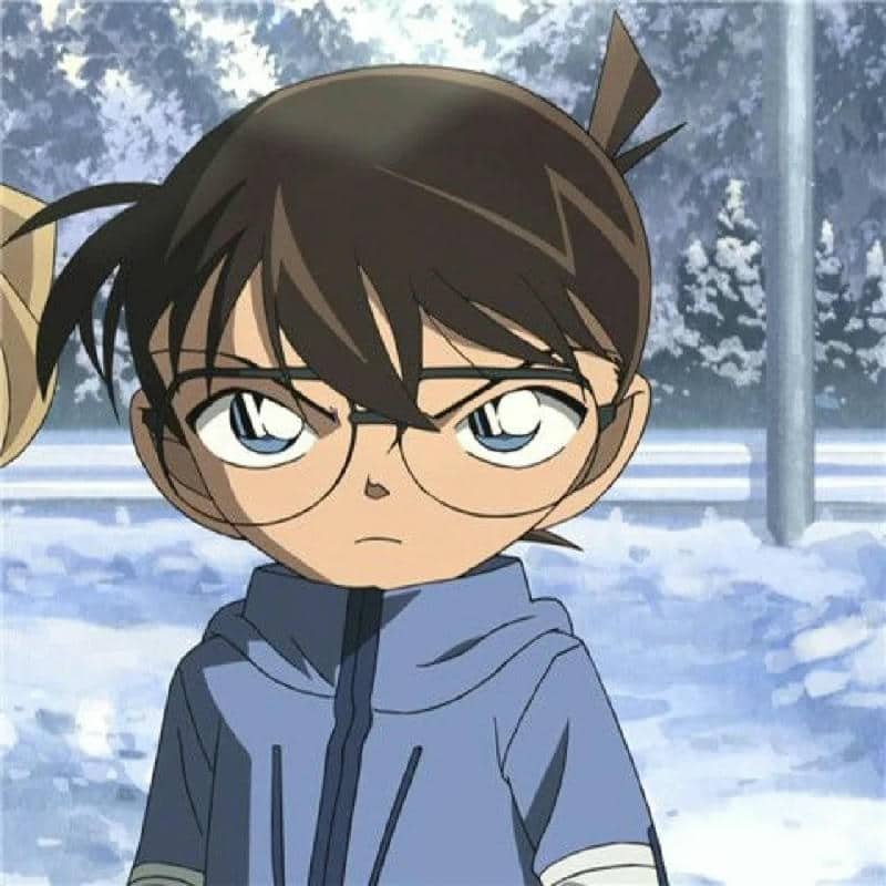 vẽ conan chibi anime