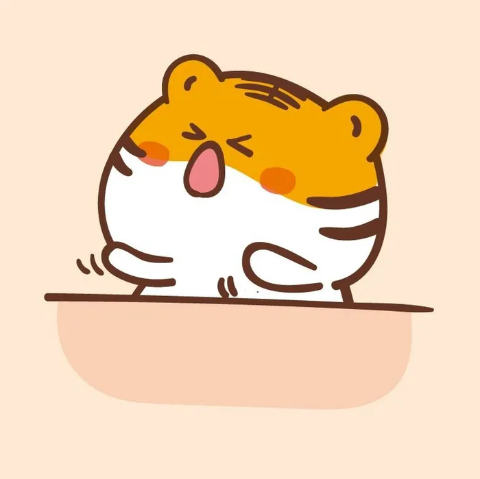 vẽ hổ chibi cute
