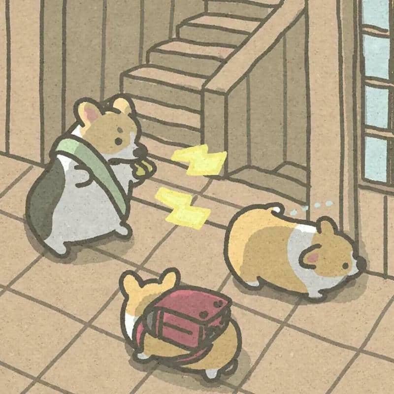 ảnh động vật chibi