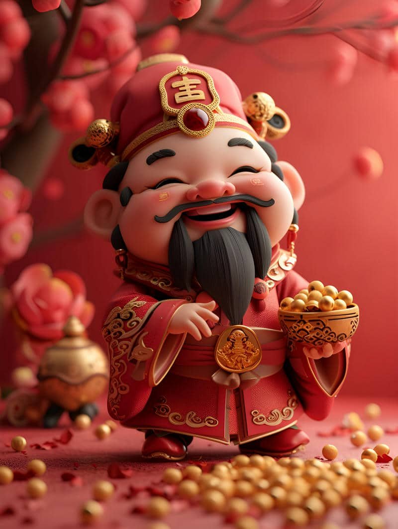 ảnh ông thần tài 3d
