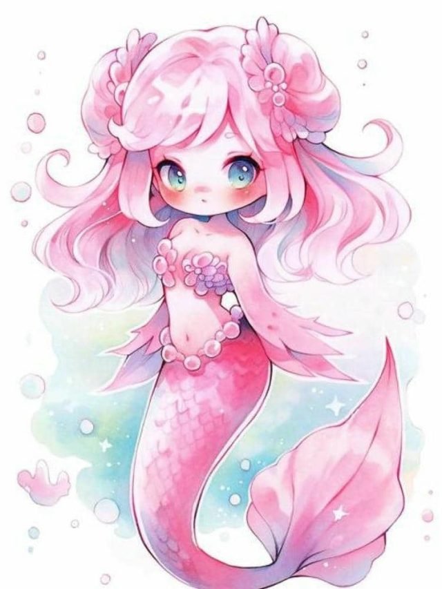 hình nền nàng tiên cá anime