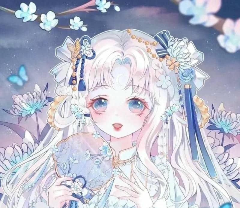 hình ảnh cung bảo bình nữ chibi